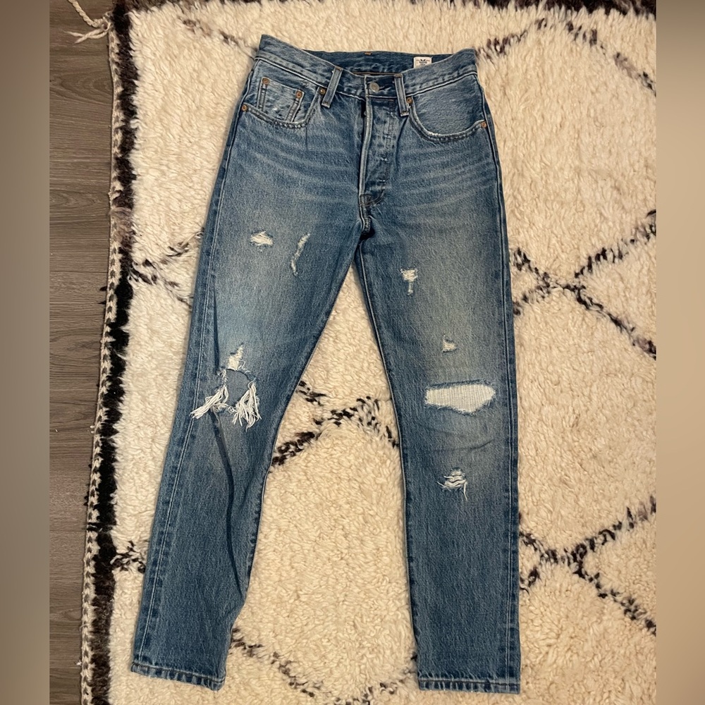 Levi’s Wedgie Fit White Oak Cone Denim 24